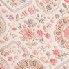 Beige Blended Cotton Kurta with Floral Print